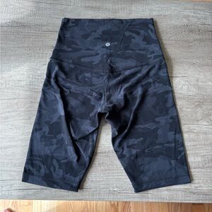 lululemon athletica Black Camo Athletic Shorts
